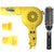 Conair Pro Yellow Bird Hair Dryer #YB075W with ConairPro Ceramic Tools Medium Round Brush 2