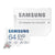 2x Samsung 64GB EVO Plus UHS-I microSDXC Memory Card with SD Adapter