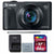 Canon PowerShot SX740 HS Digital Camera (Black) + 64GB Memory Card