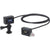 Zoom ECM-3 9.8' Extension Cable for Mic Capsule with Action Camera Mount + Zoom XYH-5 - X/Y Microphone Capsule + Tall Tripod