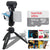 Sennheiser Pro MKE 200 Mobile Kit Microphone, Smartphone Clamp, Manfrotto Tabletop Tripod with 64GB microSDXC Card and Photo & Video Editing Suite