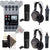 Zoom PodTrak P4 Multitrack Podcast Recorder + Two Pcs Mic Pack Accessory Bundle