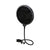 Zoom ZUM-2 Microphone with Desktop Stand, Cable & Windscreen + Microphone Pop Filter