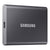 SAMSUNG T7 Portable SSD 2TB - Up to 1050 MB/s - USB 3.2 External Solid State Drive, Gray (MU-PC2T0T/AM)