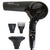 BaByliss Pro Studio Design Series Sensor Hair Dryer BCI800UC with UVFOIL UV-Disinfecting Metal Double Foil Shaver FXLFS2