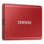 SAMSUNG T7 Portable SSD 1TB - Up to 1050 MB/s - USB 3.2 External Solid State Drive, Red (MU-PC1T0R/AM)