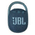 JBL Clip 4 Portable Bluetooth Waterproof Speaker (Blue) with JBL T110 in Ear Headphones