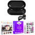 Boya True Wireless Stereo Earbuds with Charging Case - Black + Fitness Software