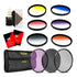 72mm Bundle for Nikon 18-200mm, 24-85mm, Canon 18-200mm, 28-135mm, 15-85mm, 85mm, 50mm, 35mm, 20mm F2.8, 200mm F2.8L II, 180mm, 135mm lens