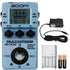 Zoom MS-70CDR Multi Stomp Guitar Effect Pedal + Pig Hog PP9V Pig Power Supply + Battery & Charger