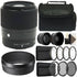 Sigma 30mm f/1.4 DC DN Contemporary Lens (FUJIFILM X) with Complete Filter Set Bundle