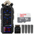 Zoom H6essential 6-Track Portable Audio Recorder with Zoom H4essential 4-Track Handy Recorder with ZOOM BTA-1 Bluetooth Adapter Kit