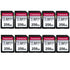 10x Transcend 256GB 300S UHS-I SDXC Memory Card