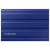 SAMSUNG T7 Shield 1TB USB 3.2 Gen 2 External Solid State Drive MU-PE1T0R/AM (Blue)