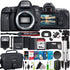 Canon EOS 6D MK II DSLR Camera (Body) with Transcend 64GB 300S SDXC Memory Card All You Need Accessory Bundle