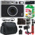 FUJIFILM INSTAX MINI EVO Hybrid Instant Camera Black with Fujifilm 2x10 Film Mini Instax Film Pack and Camera Case Bundle