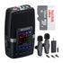 Zoom H2essential Multi-Mic 32-Bit Float Handy Recorder with Vidpro 2-Person Wireless Lavalier Microphone Set and SanDisk 128GB Ultra UHS-I microSDXC Memory Card