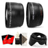 58mm Wide Angle Lens, Telephoto Lens and Accessories for Canon 750D, 760D, 1200D and 1300D