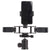 Triple Smartphone Mount Adapter for Tripods Monopods Selfie Sticks - Capture Pro-Quality Shots with Ease