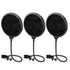 3x Pig Hog Microphone Pop Filter PHMPOP