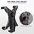 Tablet Cradle for Tripods Ipad Tablet Tripod Mount Adapter Easy Mount Adjustable Size Fist Most Tablets