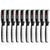 10x BaByliss Pro Professional Texturizing Comb #BCUTCOMB