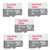 5x SanDisk Ultra 64GB microSDXC Memory Card UHS-1 Upto 100 MB/s Class 10 Full HD Video with SD Adapter