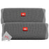 Two Pack JBL FLIP 5 Waterproof Portable PartyBoost Bluetooth Speaker - Grey