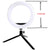 Vivitar 8 Inch LED Ring Light Dimmable Lamp for Iphone Smartphone with Tripod Mount Stand