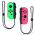 Nintendo Switch Console Version 2 Gray Joy-Con Controllers with Nintendo Switch Joy-Con Controllers (Neon Pink / Neon Green)