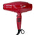 BaByliss Pro Rapido Nano Titanium Hair Dryer Red #BRRAP1 with Snap-On Diffuser and Fade Soft Knuckle Neck Brush