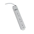 TRIPP LITE PS-606-HG 6 Outlets Power Strip 120V Input Voltage 6 ft. Cord Length