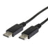 Tripp Lite P580-006 6 ft. Black 1 x DisplayPort Male to 1 x DisplayPort Male DisplayPort Cable with Latches, 4K x 2K 3840 x 2160 Male to Male