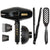 BaByliss Pro BLACKFX High-Performance Turbo Dryer with Porcelain Ceramic Straightening Iron 1½