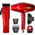 BaByliss Pro LO-PRO FX Cordless Clipper Van Da' Goat FX825RI with REDFX Dryer and Soft Neck Brush