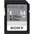 Sony 64GB SF-E Series UHS-II Class 10 V30 U3 Read Speed 270 MB/s Write Speed 70 MB/s SDXC Memory Card - 2 Count