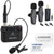 Zoom F2 Ultracompact Portable Field Recorder with Vidpro 2-Person Wireless Lavalier Microphone Set and Samsung EVO Plus MicroSD 128GB Card