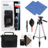 Vivitar Rechargeable Replacement Battery Canon LP-E17 + Lens Pen + Dust Blower + Cleaning Cloth + Tall Tripod + 3pc Cleaning Kit