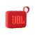 JBL Go 4 Portable Wireless Bluetooth Speaker (Red) with JBL T110 In Ear Headphones Black