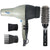 Conair Pro SilverBird Blow Dryer with Straightening Pic and Concentrator Nozzle + Conair Pro Ceramic Tools Round Brush 2