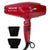 BaByliss Pro Rapido Nano Titanium Professional Quality Italian Performance Hair Dryer 2000-Watt Blow Dryer (Red) #BRRAP1