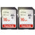 2 Packs SanDisk Ultra 16GB Class 10 SDHC UHS-I Memory Card up to 80MB/s  SDSDUNC-016G-GN6IN