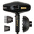 BaByliss Pro BLACKFX High-Performance Turbo Dryer with BaByliss Pro LIMITEDFX Collection Trimmer, Double Foil Shaver FXDUOFS2TMB and Barber Apron