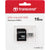 2 Packs Transcend 16GB MicroSD 300s 95MB/s Class 10 Micro SDHC Memory Card with SD Adapter