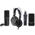 Zoom ZDM-1 Podcast Mic Pack (Microphone, Headphones, Tripod, Windscreen & Cable) with ZOOM BTA-2 Bluetooth Adapter