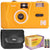 Kodak M38 35mm Film Camera (Yellow) with GOLD 200 Color Negative Film Best Basic Gift