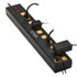 Tripp Lite SURGE PROTECTOR 10-OUTLET 2-USB SWIVEL LIGHT BARS 10FT CORD BLACK -TLP1010USB