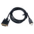 V7 V7E2HDMIDVID-02M-2N HDMI DVI Cable (M/M) HDMI/DVI-D Dual Link Black 2m - HDMI/DVI-D for Video Device - 6.56 ft - 1 x HDMI Male Digital Audio/Video - 1 x DVI-D (Dual-Link) Male Digital Video - ...