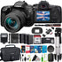 Canon EOS 90D 32.5MP Digital SLR Camera with Canon EF-S 18-135mm f/3.5-5.6 USM Lens and All You Need Accessory Bundle