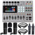 Zoom PodTrak P8 Portable Multitrack Podcast Recorder + Zoom ZDM-1 Dynamic Microphone Kit